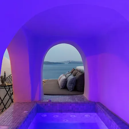 Blue Art Caves - Lunar Sea Oia