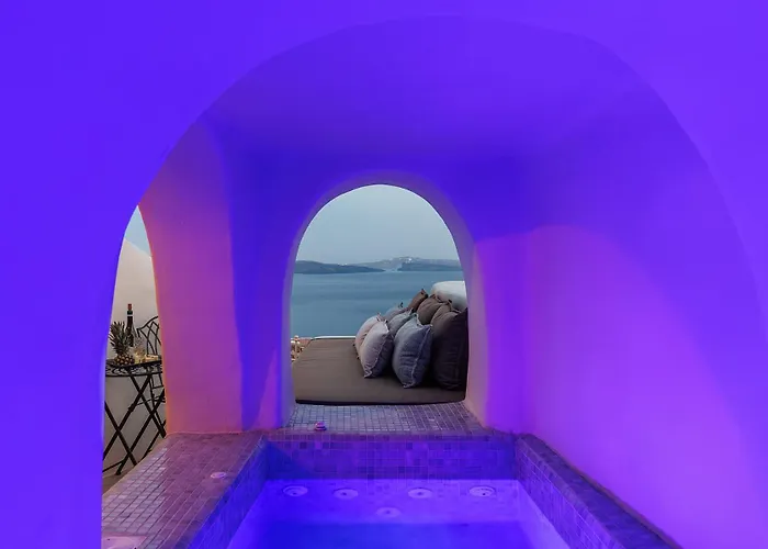 Blue Art Caves - Lunar Sea Villa Oia (Santorini)